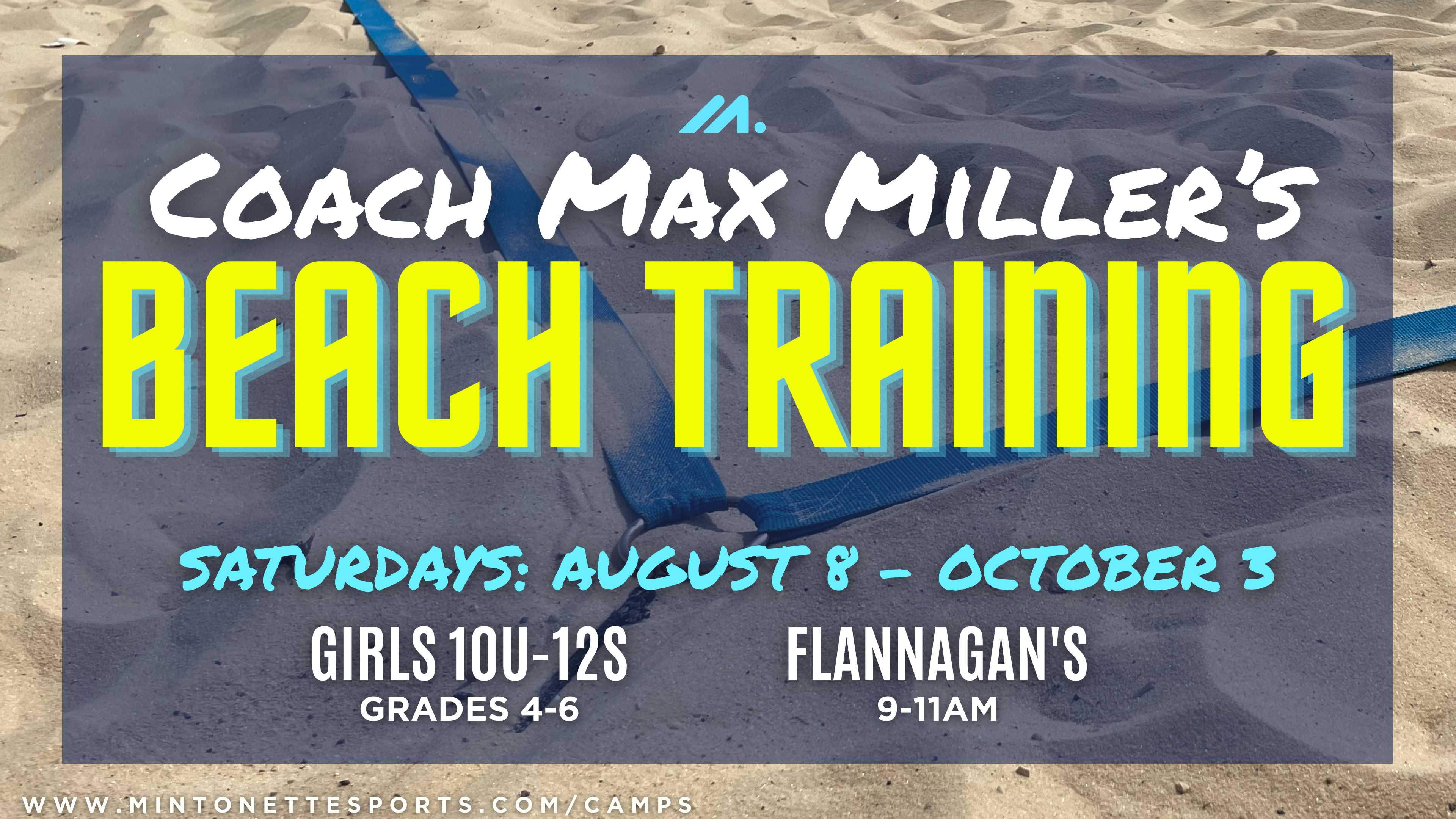 COACH MILLER FALL BEACH TRAINING